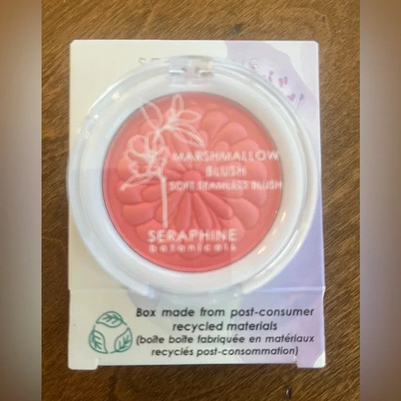 🌻 Seraphine Botanicals Marshmallow Blush in Soft Pink New in Box - Picture 1 of 3